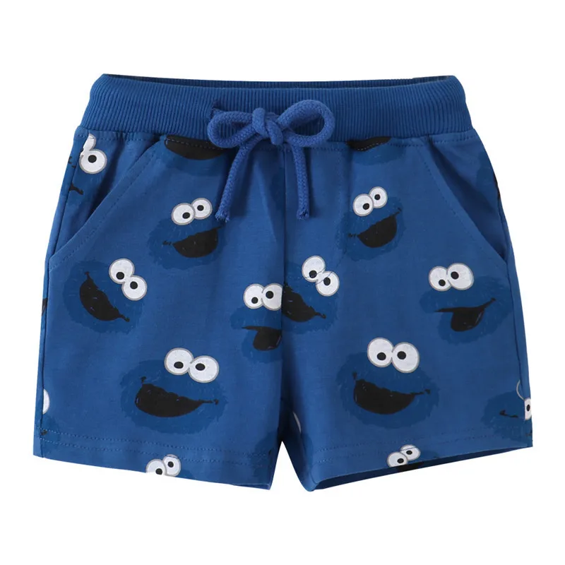 Jumping Meters 2-7T  Boys Girls Shorts Summer Drawstring Kids Animals Short Pants Children's Clothing