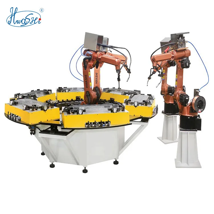 HWASHI 6 Axis Industrial Welding Robot , Professional High Efficiency Industrial Robot,Robot Arm Manufacturing Plant
