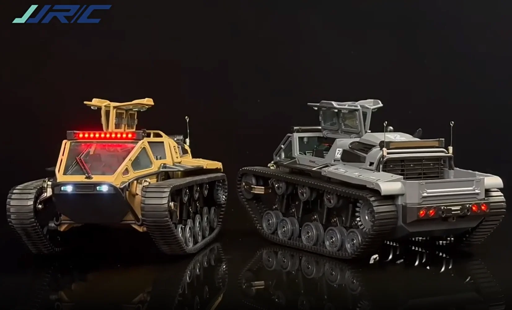 JJRC C8812 2.4G Full Scale Tracked Tank RC Car Model 360 Degree