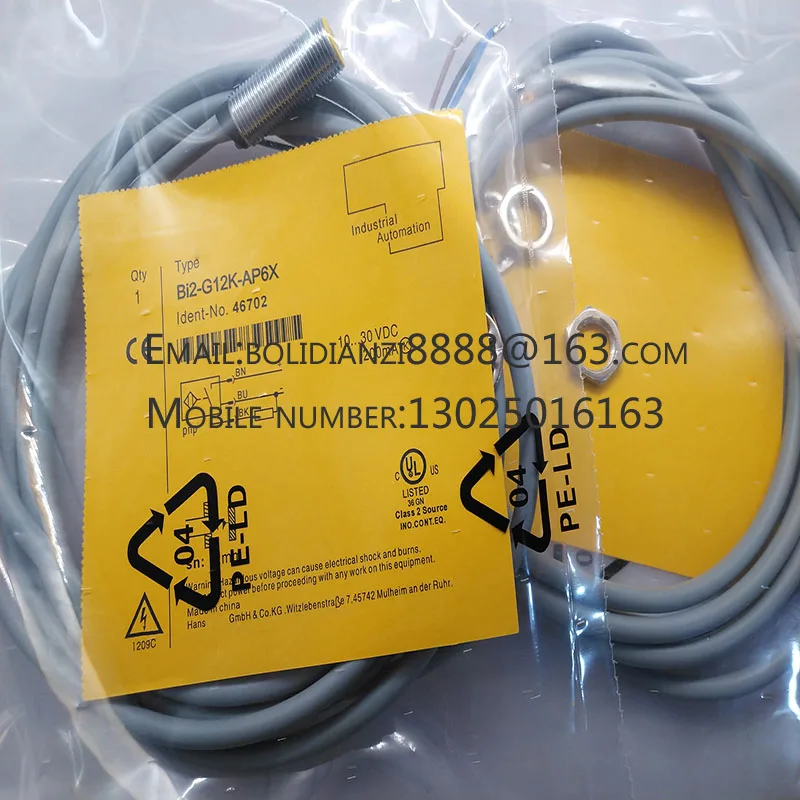 

BI2-G12K-AP6X BI2-G12K-AN6X Новый бесконтактный переключатель
