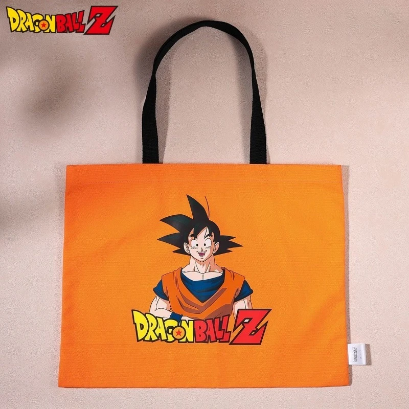 Dragon Ball Son Goku Vegeta Anime Zweidimensionale Leinentasche Praktisch zum Ausgehen, Große Kapazität Schulter- und Handtasche – Detail 2