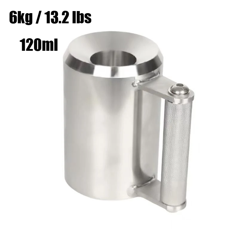 8kg ヘビーマグ 17.6ポンド ダンベル AISI304 素材 120ml 容量、6kg