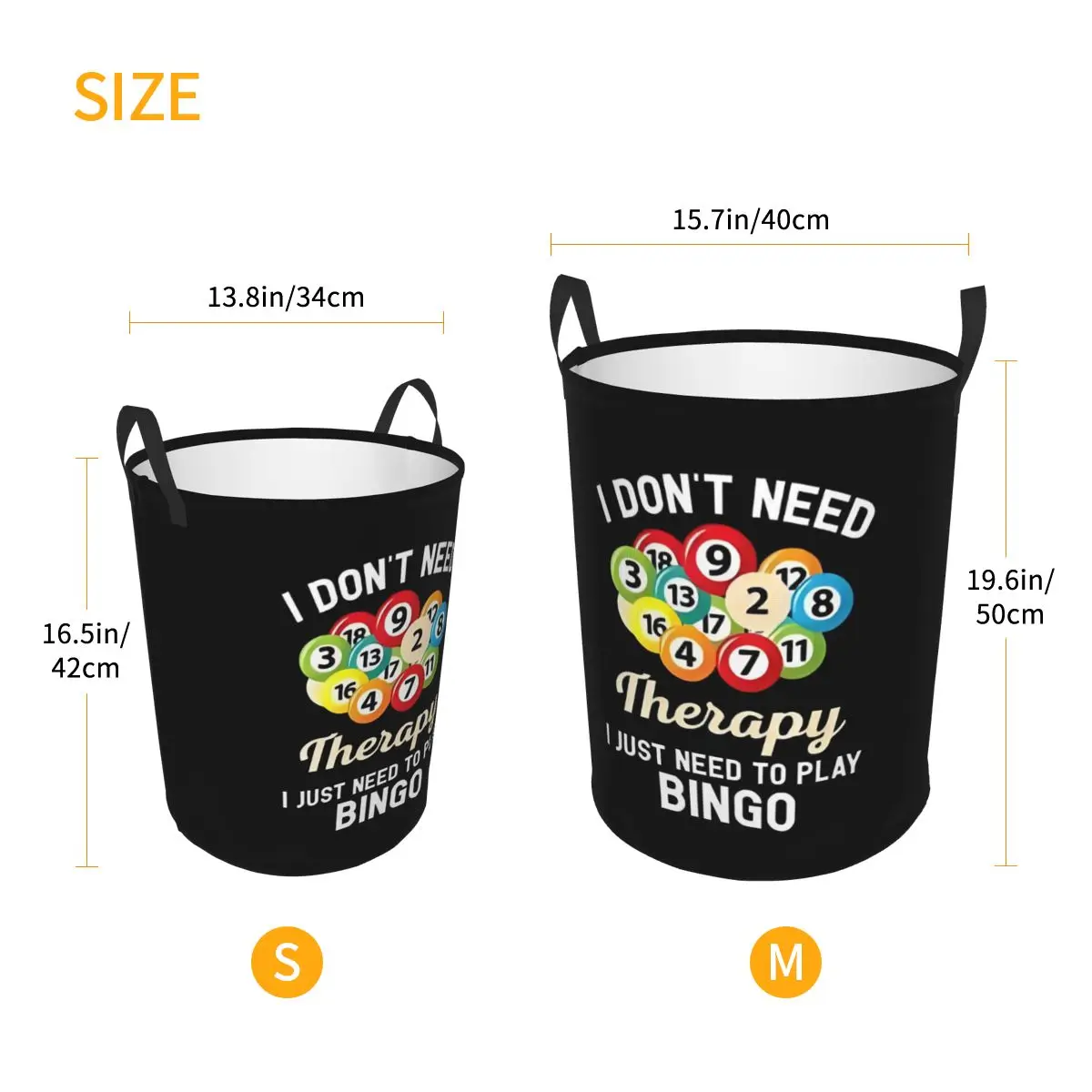 Custom Bingo Laundry Hamper Large Storage Basket Cards Game Kids Nursery Toy Organizer