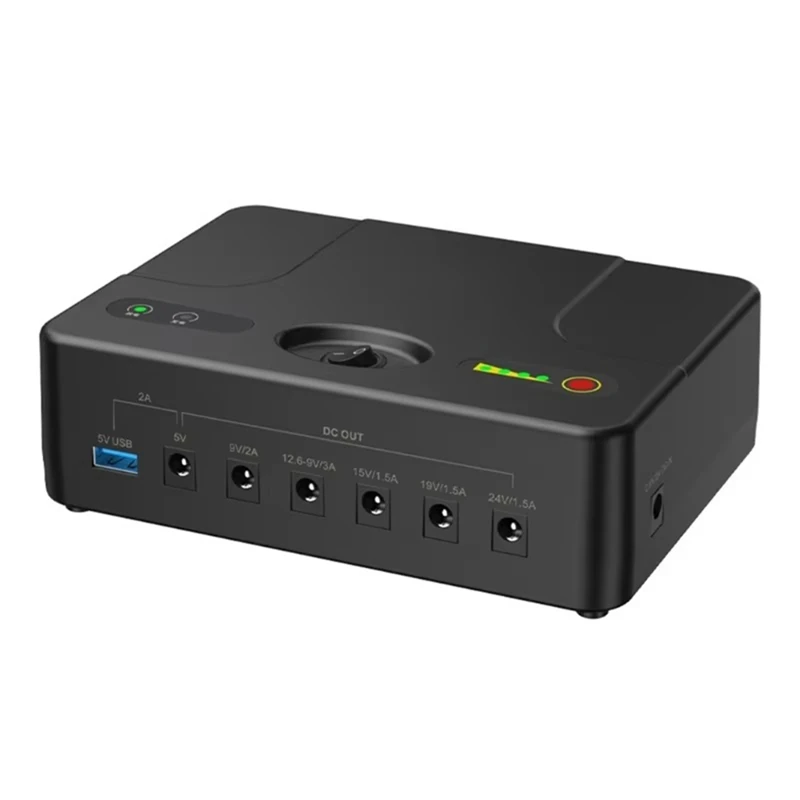 New Power Sources UPS Uninterruptible Power Supply USB 5V2A Output Port For Reliability Modem/Routers 24000Mah EU-Plug