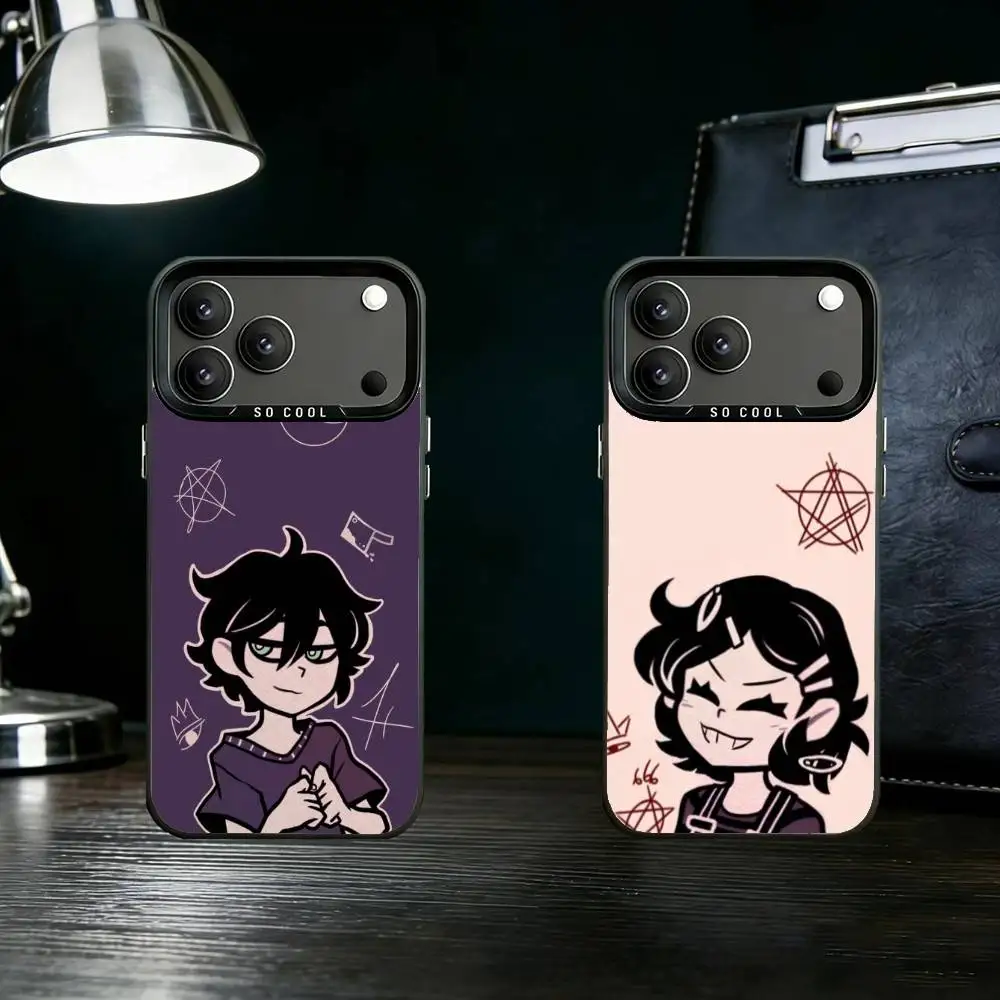 

C-Coffin Of Andy Leyley Phone Case For iPhone 17 16 15 14 13 12 11 Pro Max Plus Silver Matte Black Cover