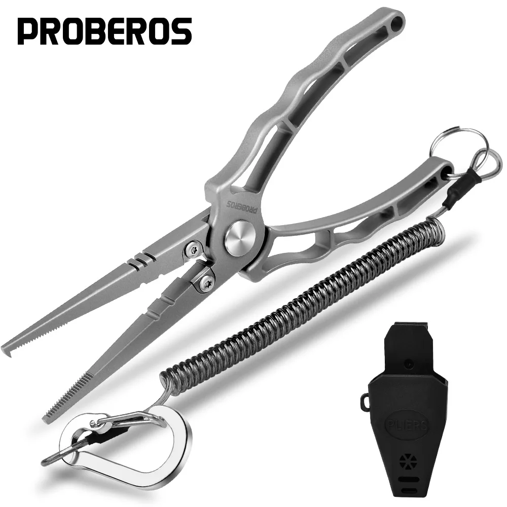 

Multi Functional Luya Pliers Stainless Steel Long Mouth Rust Proof Fishing Line Cutter Lure Erbium Open-loop Hook Removal