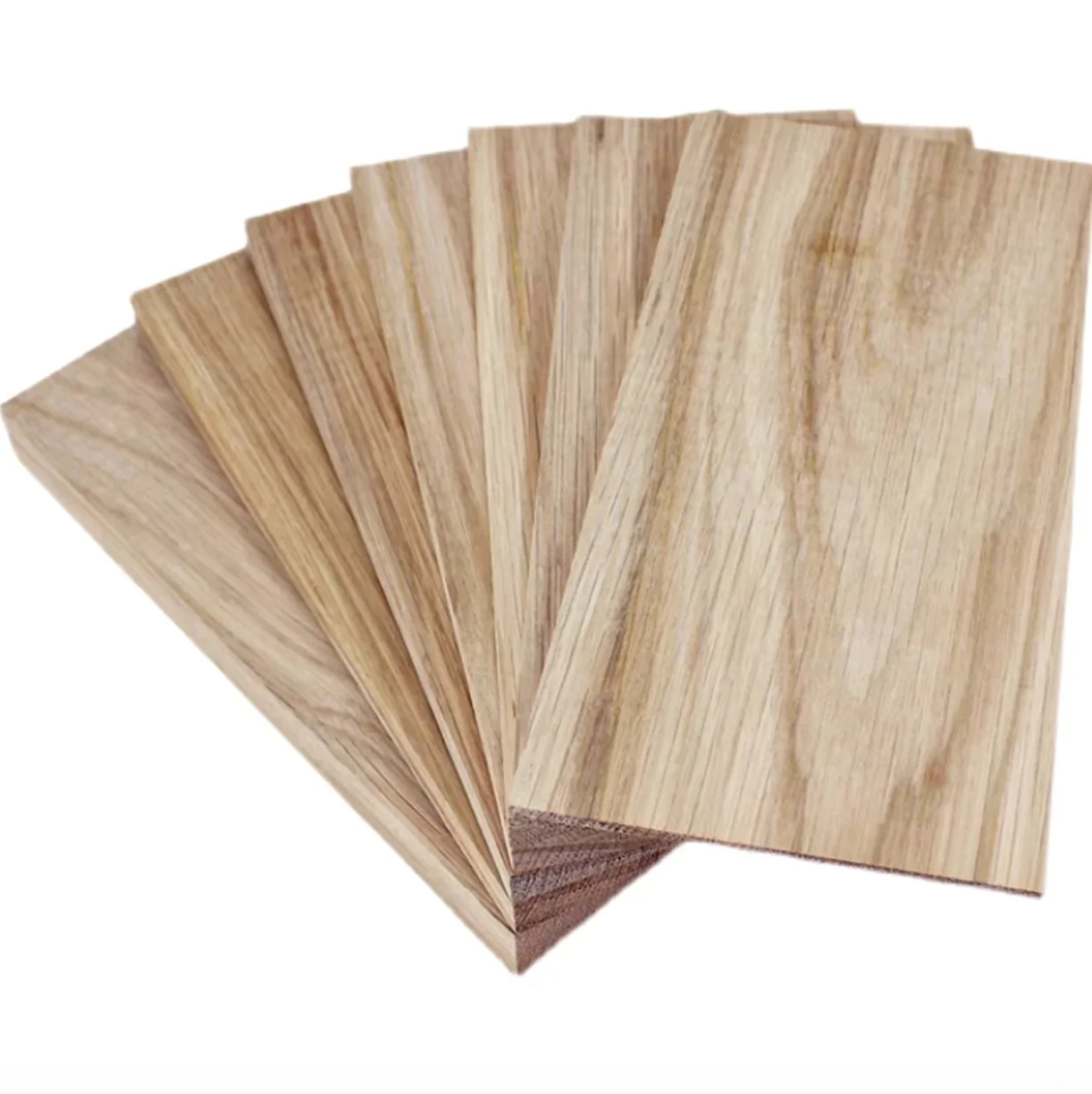 

4pcs Thickness:3mm/5mm North American White Oak Thin Board Wood Veneer Sheets