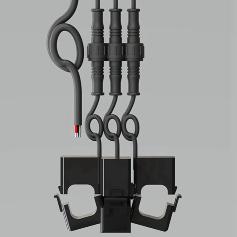 2X Tuya Smart Life 3 Phase Wifi Energy KWH Meter Power Clamp Current Transformer App Monitor And Record Power(120A)