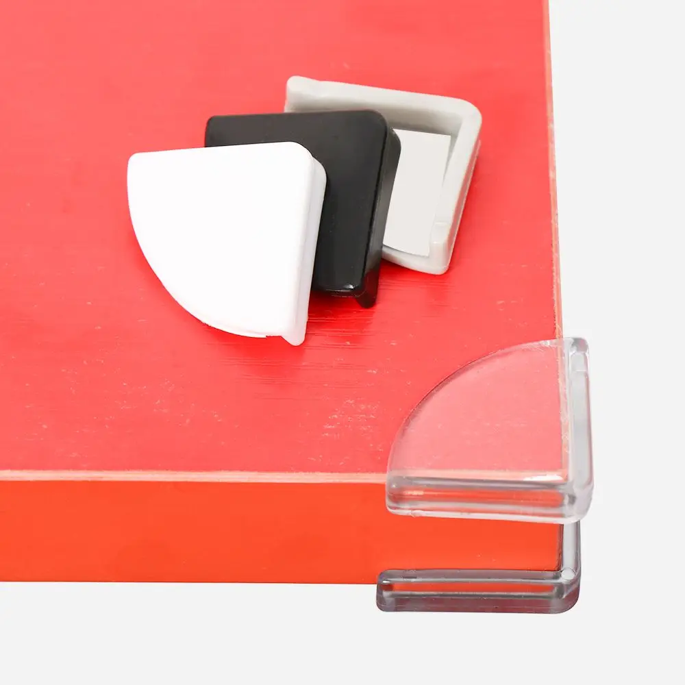 

4PCS Soft Safety Kids Security Corner Guards Edge Protection Anticollision Strip Table Corner Protector