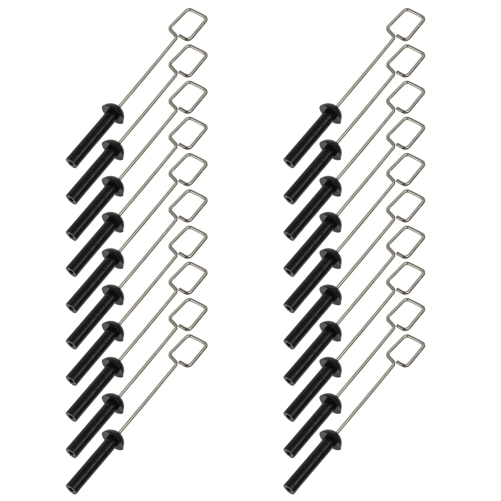 

20 pcs Spiral Agitator Heads Durable Plastic Stainless Steel Mixing Tools Blender For Tattoo Accessories Paint Color Mixer