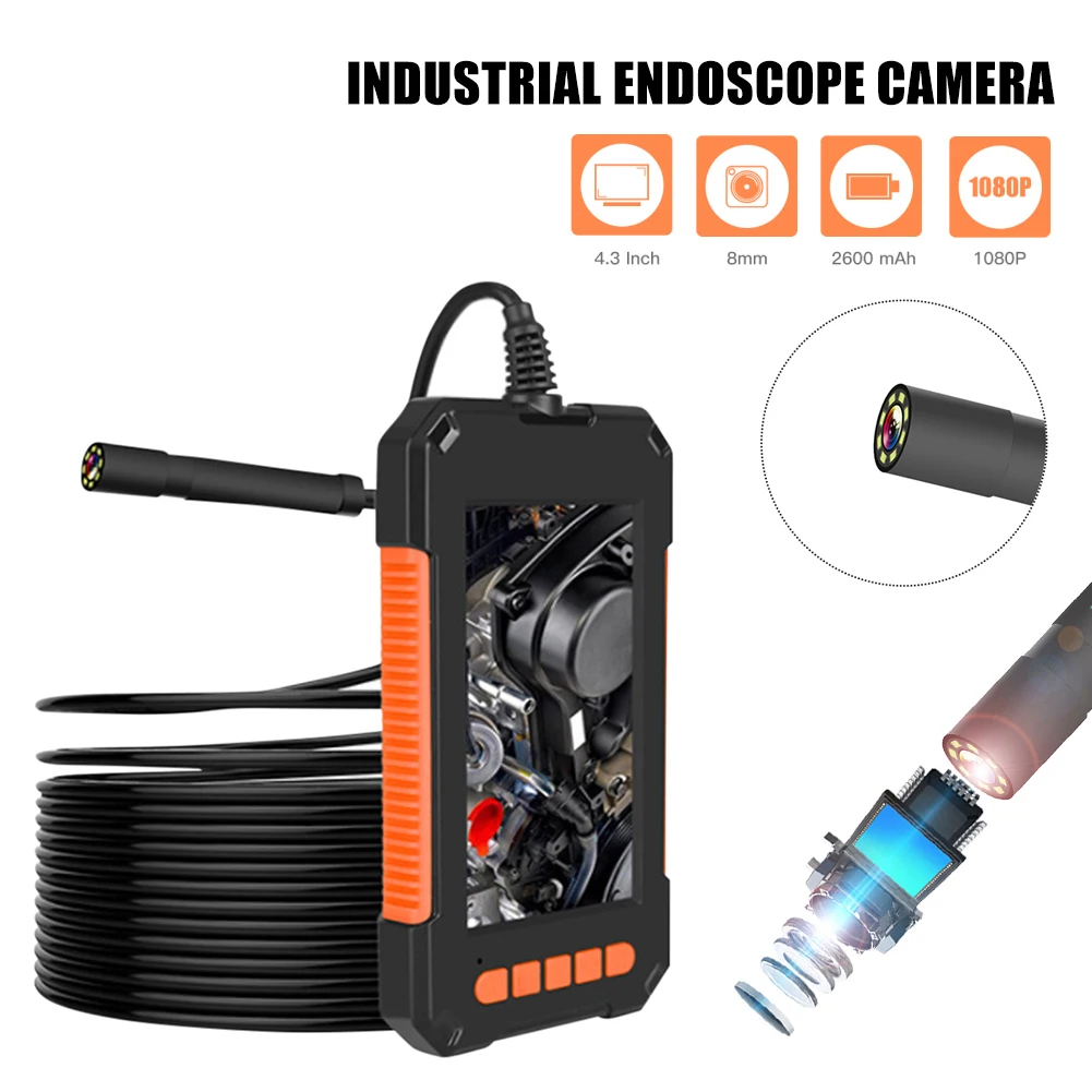 Industrial Endoscope Camera with 4.3