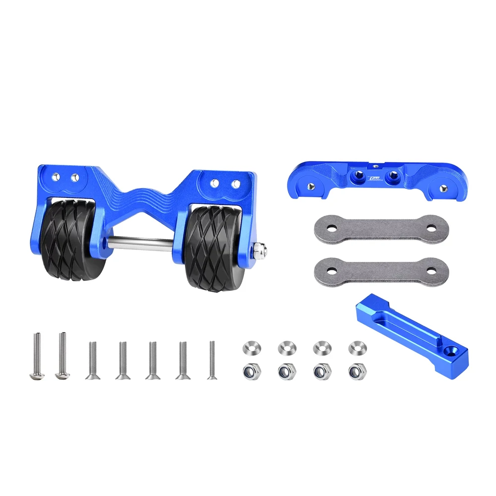 GPM Metal Alloy Adjustable Rear Head-up Wheelie Bar 8976 for Traxxas 1/10 MAXX Ultimate 1.0 2.0 WideMaxx 4S Monster Truck RC Car