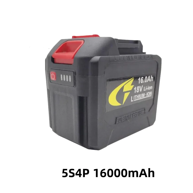 Imagem -04 - Bateria de Lítio Makita com Alta Corrente e Alta Descarga 18v 5s2p 5s3p 5s4p 18650 8.0ah 12.0ah 16.0ah