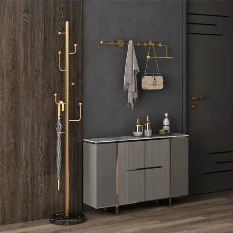 Nordic Luxury Clothes and Hat Rack Bedroom Wall-mounted Decorative Coat Stand Bathroom Towel Hooks