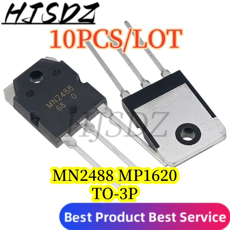 NPN PNP 【10PCS/LOT】 MN2488 MP1620 TO-3P 10A 160V Silicon Power Transistor