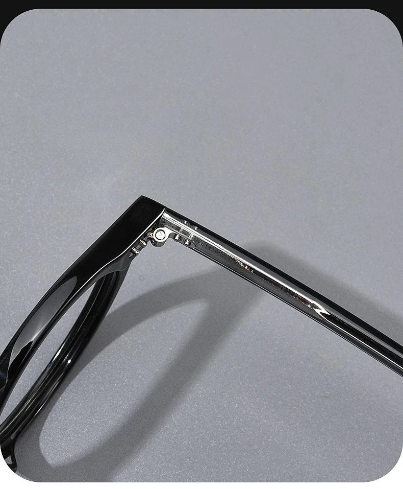 Yimaruili Modetrend Luxus High-End-Acetat Brillen Retro runde optische Brille Rahmen für Männer und Frauen kbt9861 – Detail 6