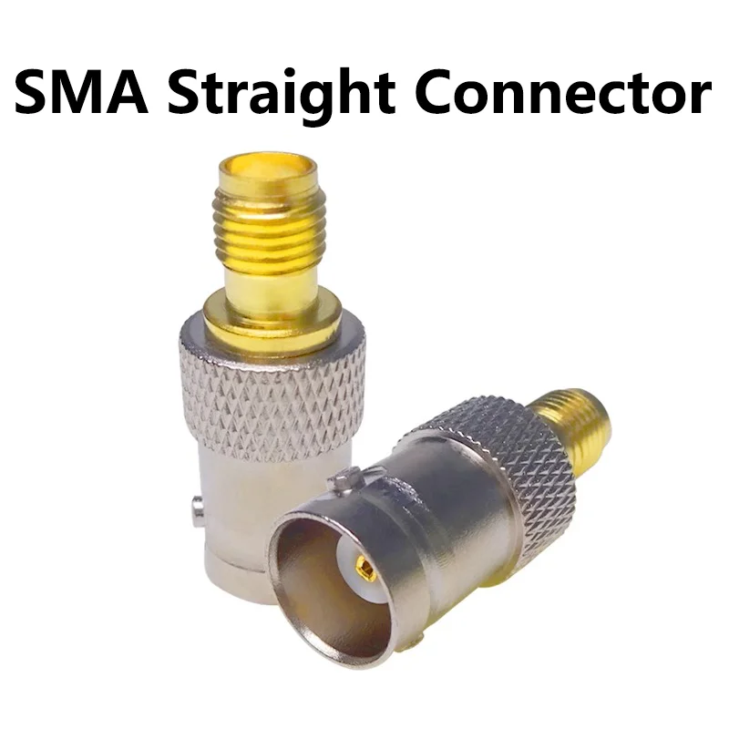 

5/20PCS SMA Female Jack to BNC Female Jack RF Coaxial cable Connector Adapter Converter Straight New For Wireless LAN Devices