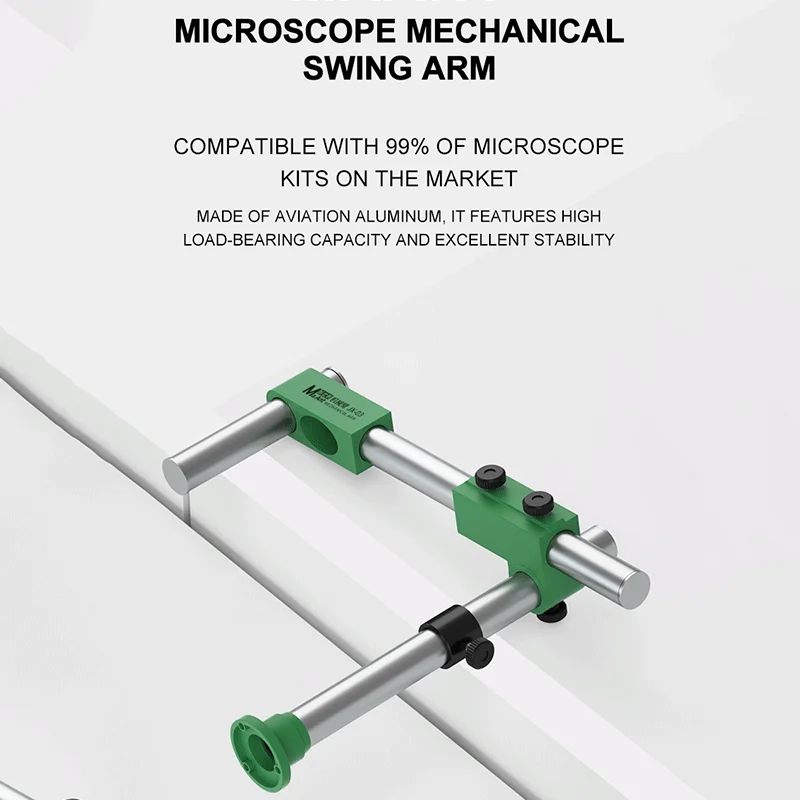 MaAnt JX-03 Adjustable Height Microscope Bracket 360° Rotary Metal