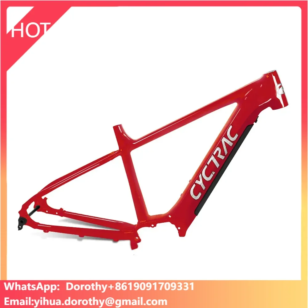 

Прямая продажа с фабрики, рама электрического велосипеда CYCTRAC EM5, рама велосипеда со средним приводом 29er из алюминиевого сплава, часть электрического велосипеда