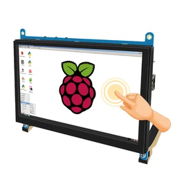 Ordinateur portable Raspberry Pi 5 4 modèle B, écran tactile LCD IPS TFT, moniteur pour PC, 1024x600 pixels RVB, AIDA64, 7 pouces