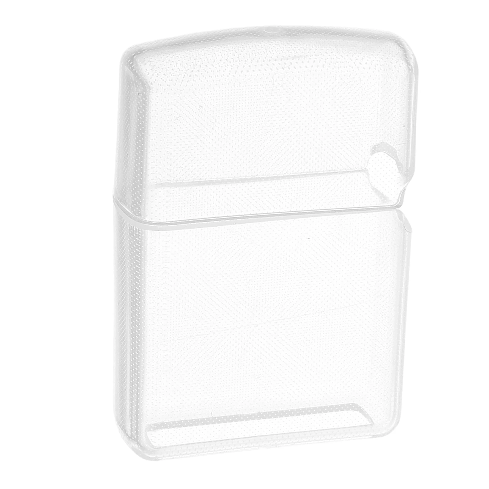 

2pcs Transparent Plastic Lighter Protector Sleeve For cigarettes Portable Scratch Resistant Cover Compatible