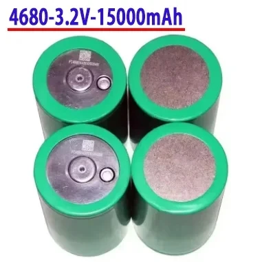 

100%Original BYD cylinder 4680 Iron(III) phosphate lithium battery cell 3.2V15000mAH is suitable for energy storage electric