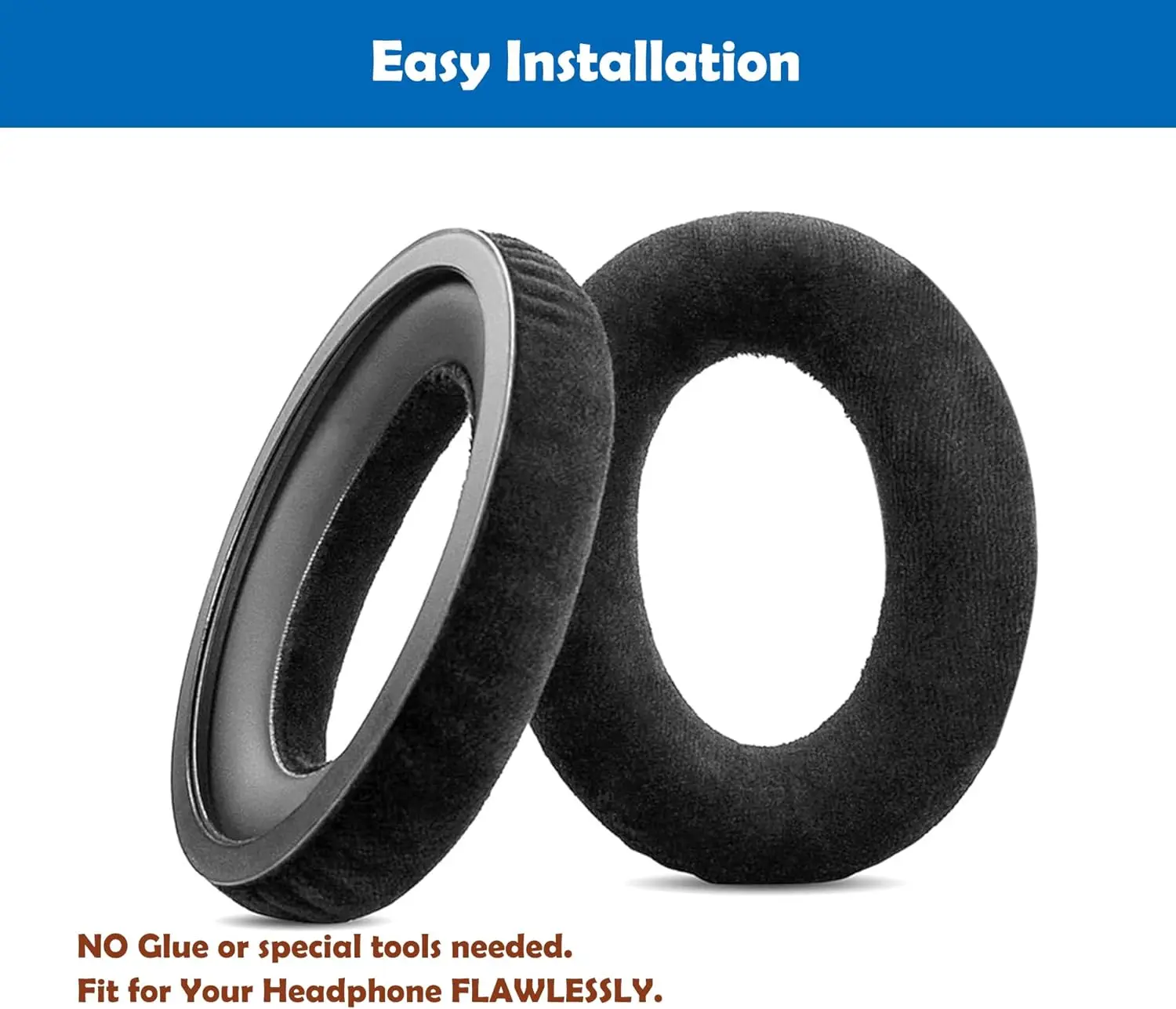 交換用ソフトイヤーパッド,hzp 41 pc 363d hzp 26 pc 360 g4me one pc373dゲームワンヘッドセットと互換性があります