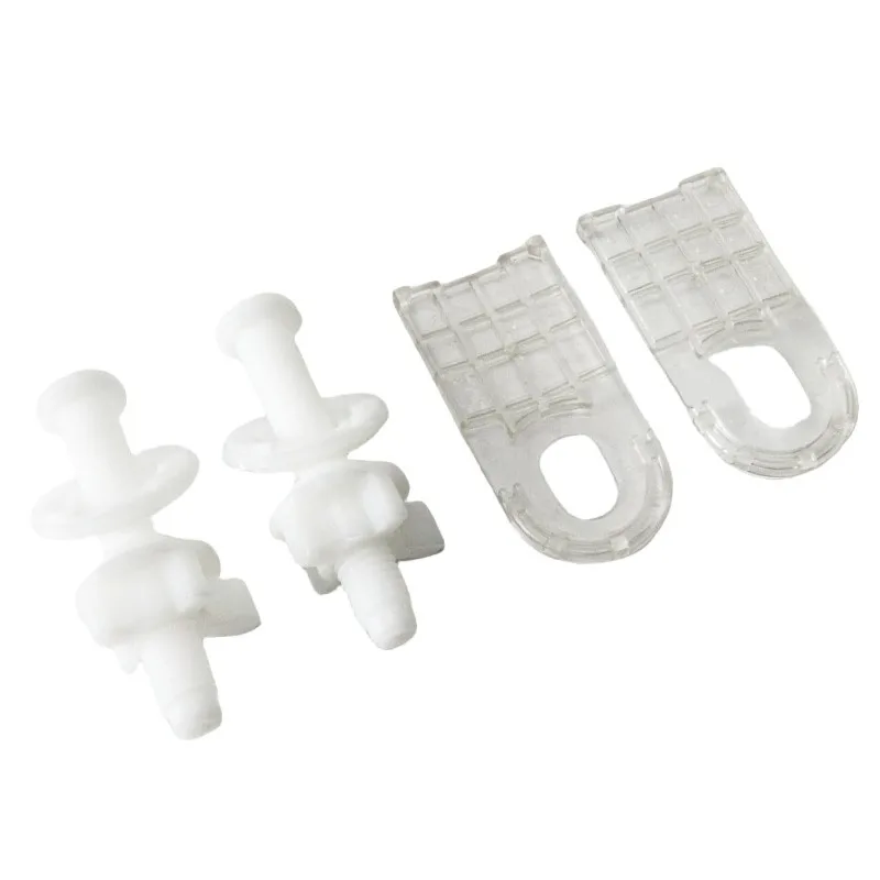 Universal Toilet Seat Fixing Bolt Kit Silicone Rubber Gasket Replacement Tank Mount Hardware Parts