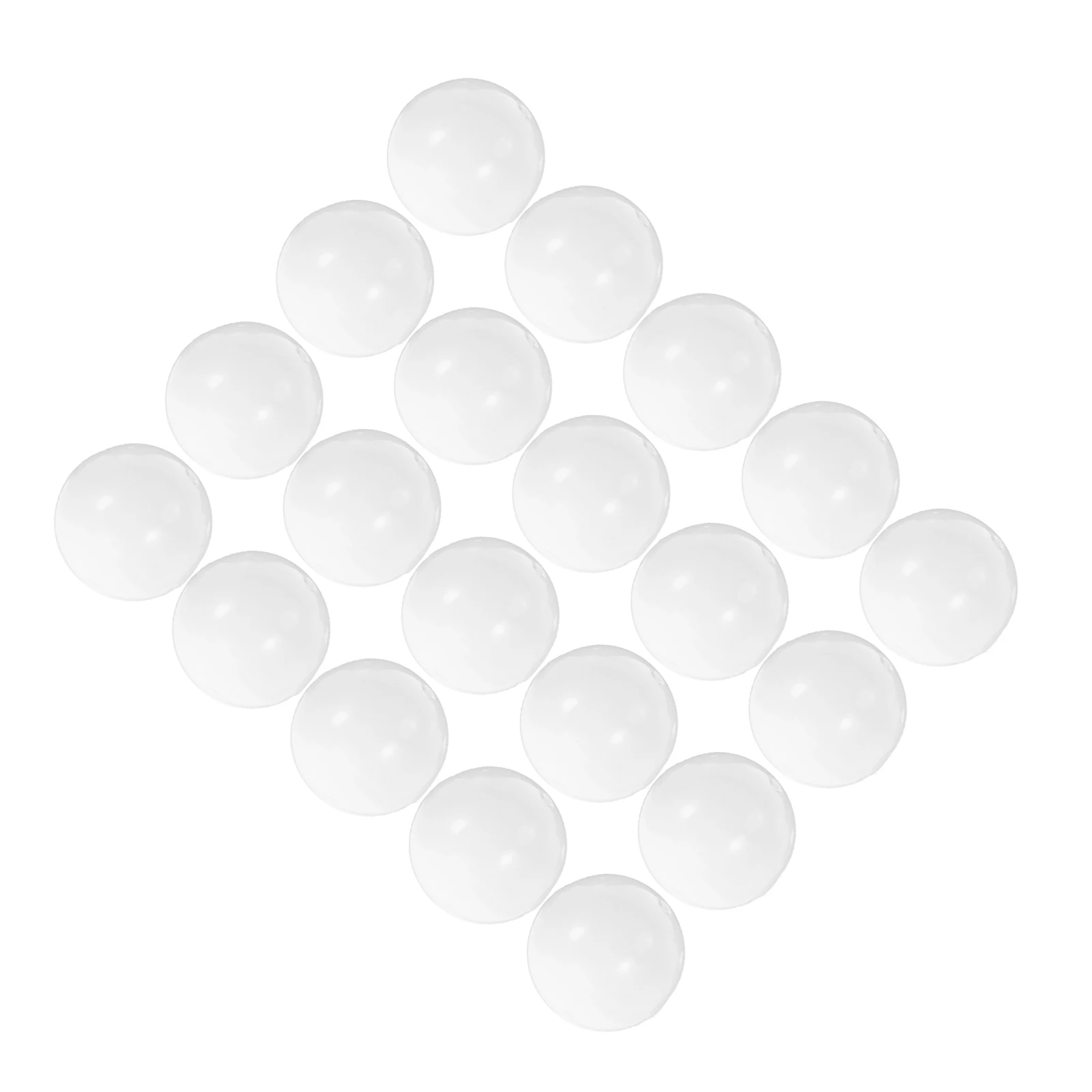 

20 Pcs Empty Shell of The Gluing Machine Vending Balls Round Fillable Plastic