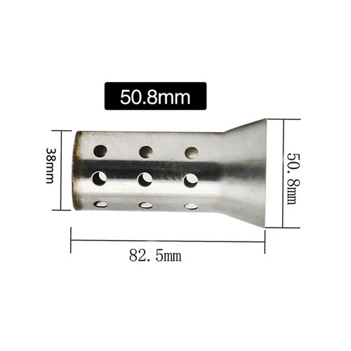 Imagen 2 del producto Silenciador de escape para motocicleta DB Killer eliminador de sonido de ruido inoxidable 51mm para KAWASAKI Z650 NER-6N Z1000SX Ninja 300 EX300 Z300