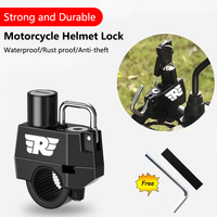 For Royal Enfield Bullet/Meteor/Classic 350 500 Interceptor 650 Continental GT Motorcycle Helmet Lock Anti-theft Security Safety