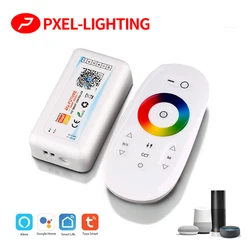 DC5-24V Tuya Wifi Wireless LED Controller supporto iOs Android APP Alexa Google Voice Control per DIM CCT RGB RGBW RGBCCT Strip