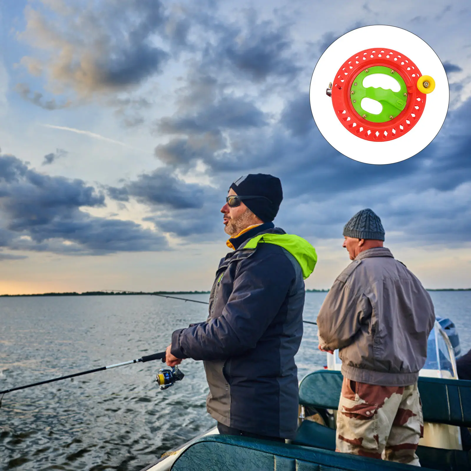 フライフィッシングリール-ラージアーバー-頑丈で軽量なラインワインディングリール-淡水・海水釣りに適したラインキーパー