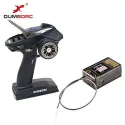 DUMBORC X6P 6CH 2.4G RC Radio Controller Transmitter with X6DC Receiver for RC Car Boat Tank Support DIY