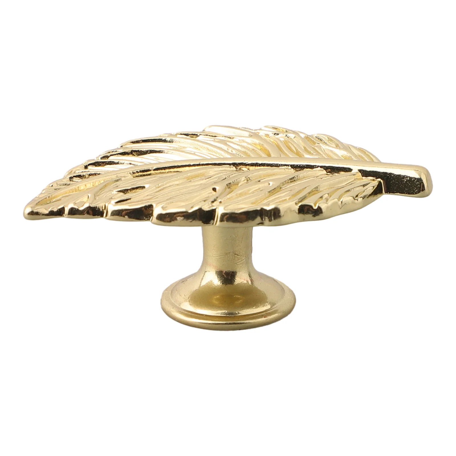 Leaves Shape Wardrobe Knob Cabinet Handle Zinc Alloy Furniture Door Knobs and Handles Designed for Reliable Use and Stylish Look