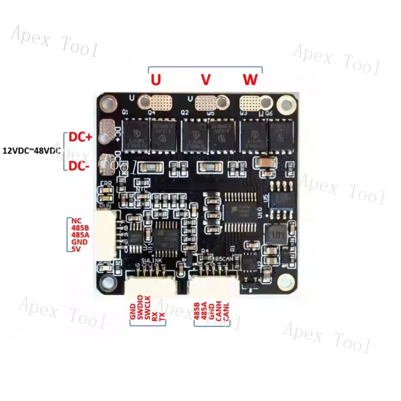 BLDC Module 12-48V Servo Motor Development FOC Vector Control Direct Drive Board Robot Joint