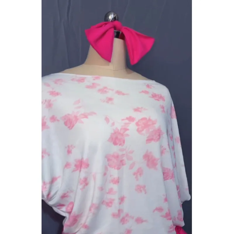 Customized Eastern Belly Dance Costumes Dress Printed Robe Headscarf Belt Robe 3-Piece Set Cheap Price