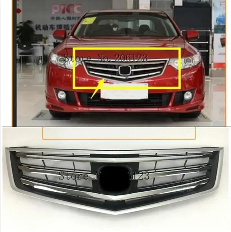 

1 pcs For Honda Accord MK8 Spirior 2009-2012 71121-Tl2-A00 Perfect Match Front Grills Racing Grills