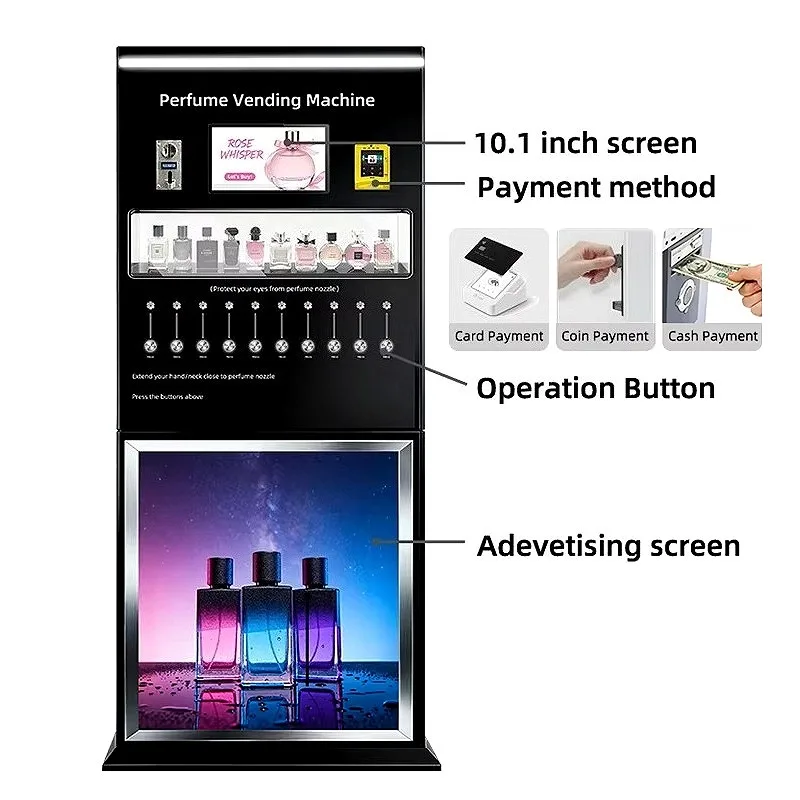Automatic Perfume Spray Machine Smart Fragrance Dispenser for Travel Size and Full Bottle Sales Wholesale Customized