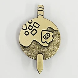 Splatoon Squid sword logo badge Video Game retro brooches enamel pin Birthday gift