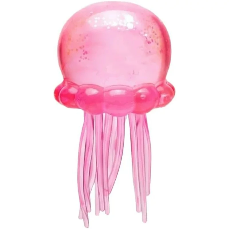Needoh Jelly Squish Octopus Toy Cute Clear Non Toxic Pullable Slow Rising Squish Soft Squishy Sensory Desk Decor for Adults Gift view 5