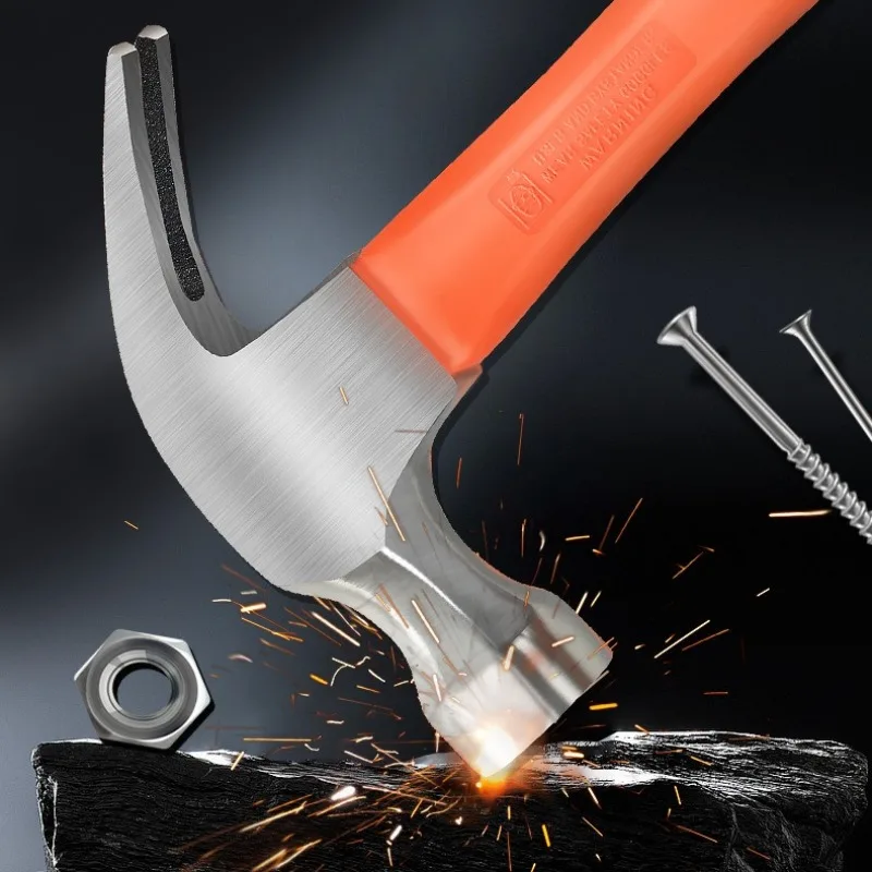 Claw Hammers with Anti Slip Handles Polished Surface Fits Various Repair Tasks Offers Shock Resistant Grip Hand Tool