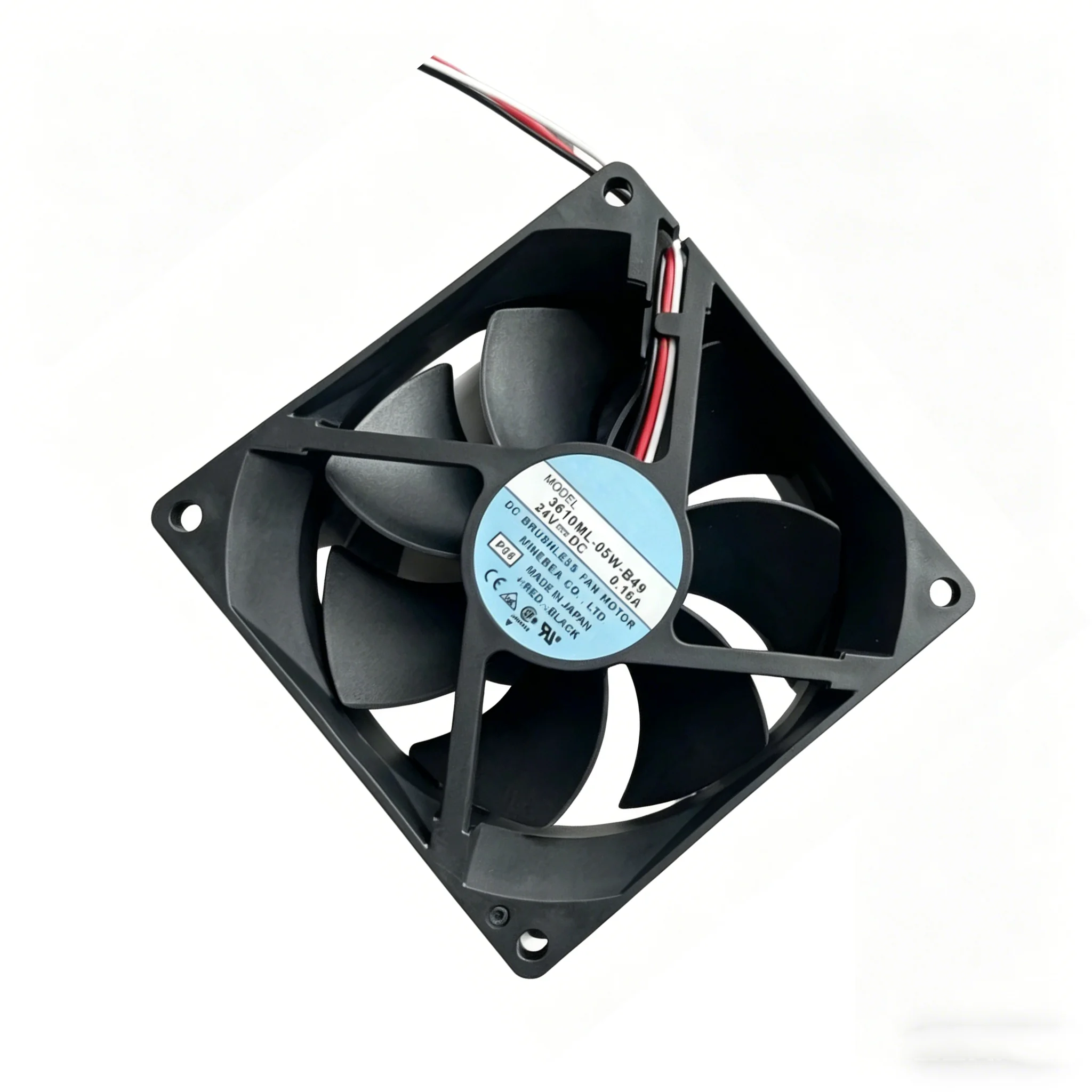 newest  Fan 3610ML-05W-B49 24V 0.16A 90*90*25mm 3pin Case Cooling Fan