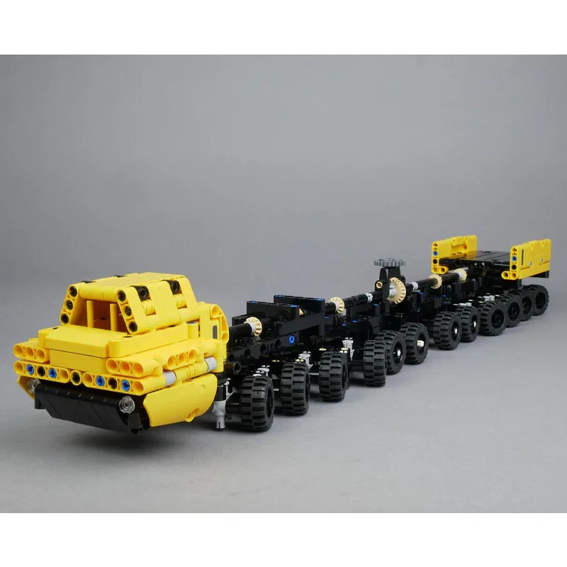 MOC-173271 City Classic Cargo Transport Trailer Building Block Model, 737 Parts, Boys' Children's Birthday and Christmas Toy