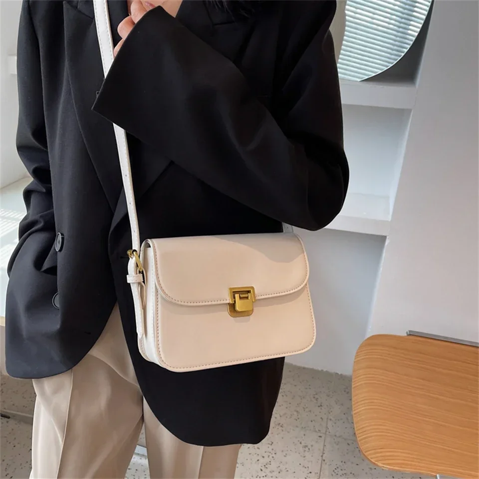 Fashion Leather Shoulder Crossbody Bags for Women 2024 Luxury Designer High Quality Purse and Handbags Ladies Messenger Bag Sac