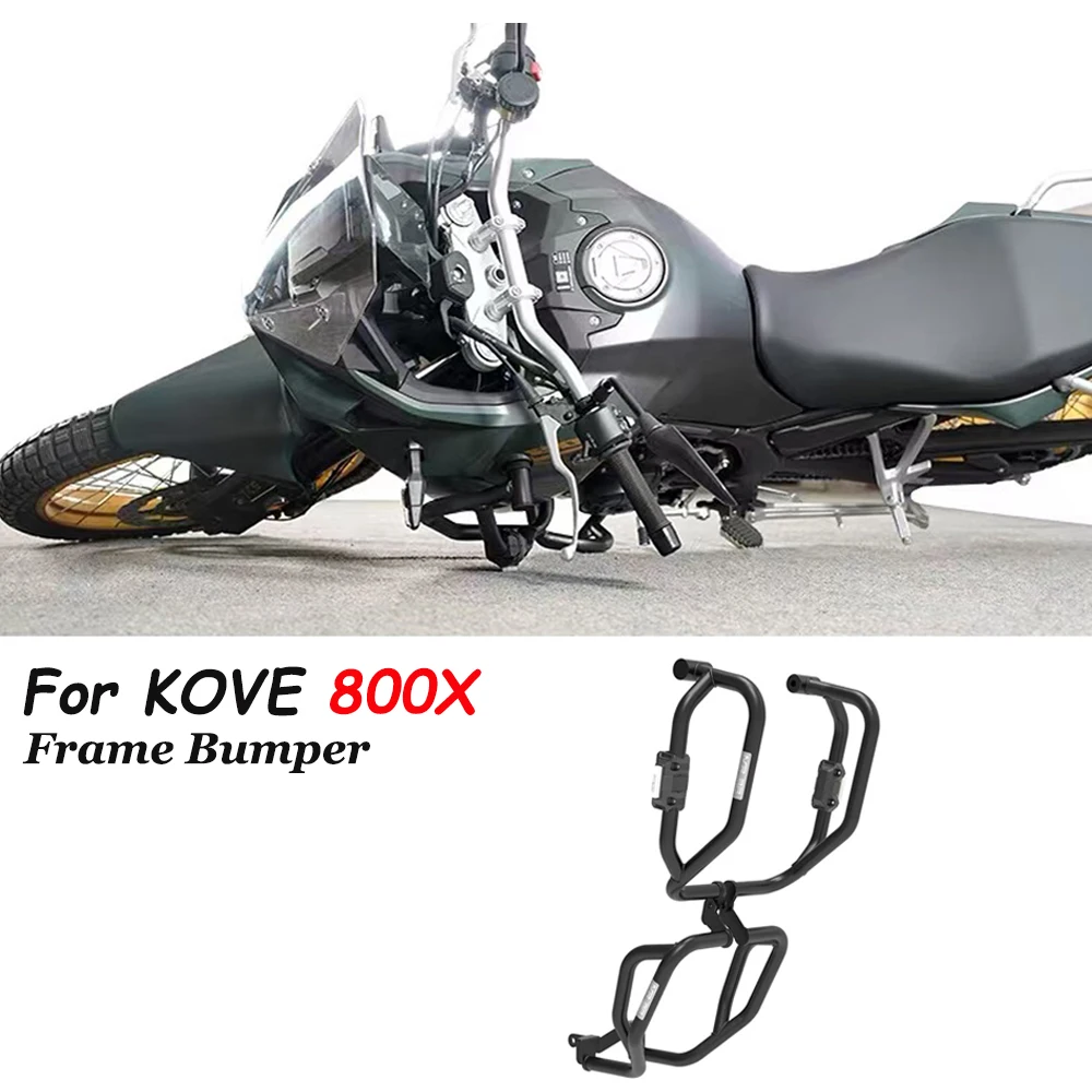 For Colove KOVE 800X 800X Bumper Motorcycle Accessories Bumper Landing Protection Kit 800X Upper and Lower Protection Bumper