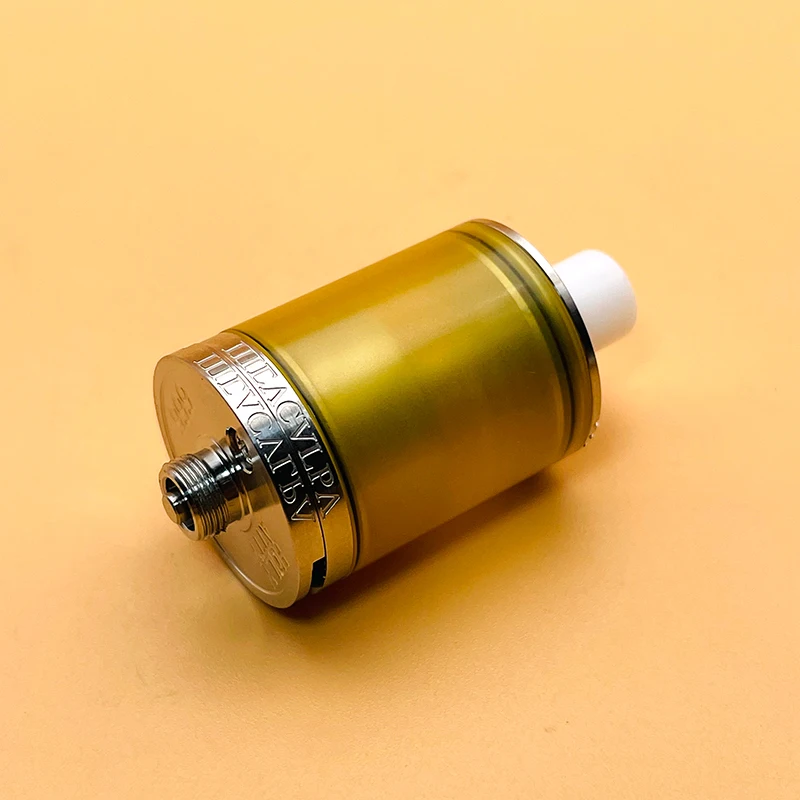 DSX Mea Culpa Style MTL RTA Holy Atty Style Tanque reconstruível Vape 316ss 22mm 3,5ml Atomizador de bobina única vs Picatiny MTL RTA