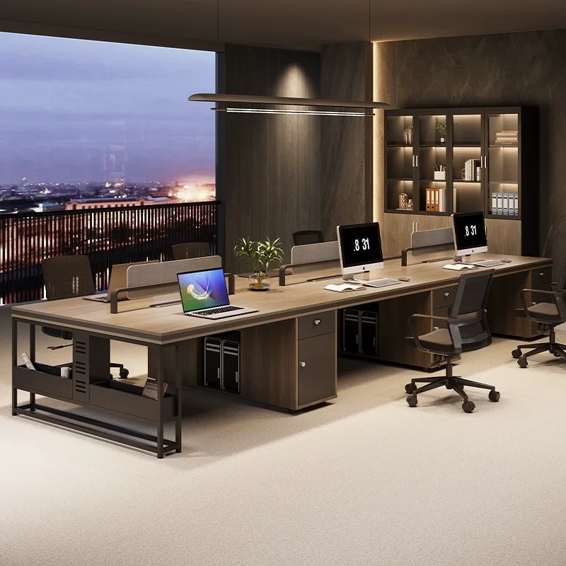 

8/6 people, office booth, workstation finance desk
