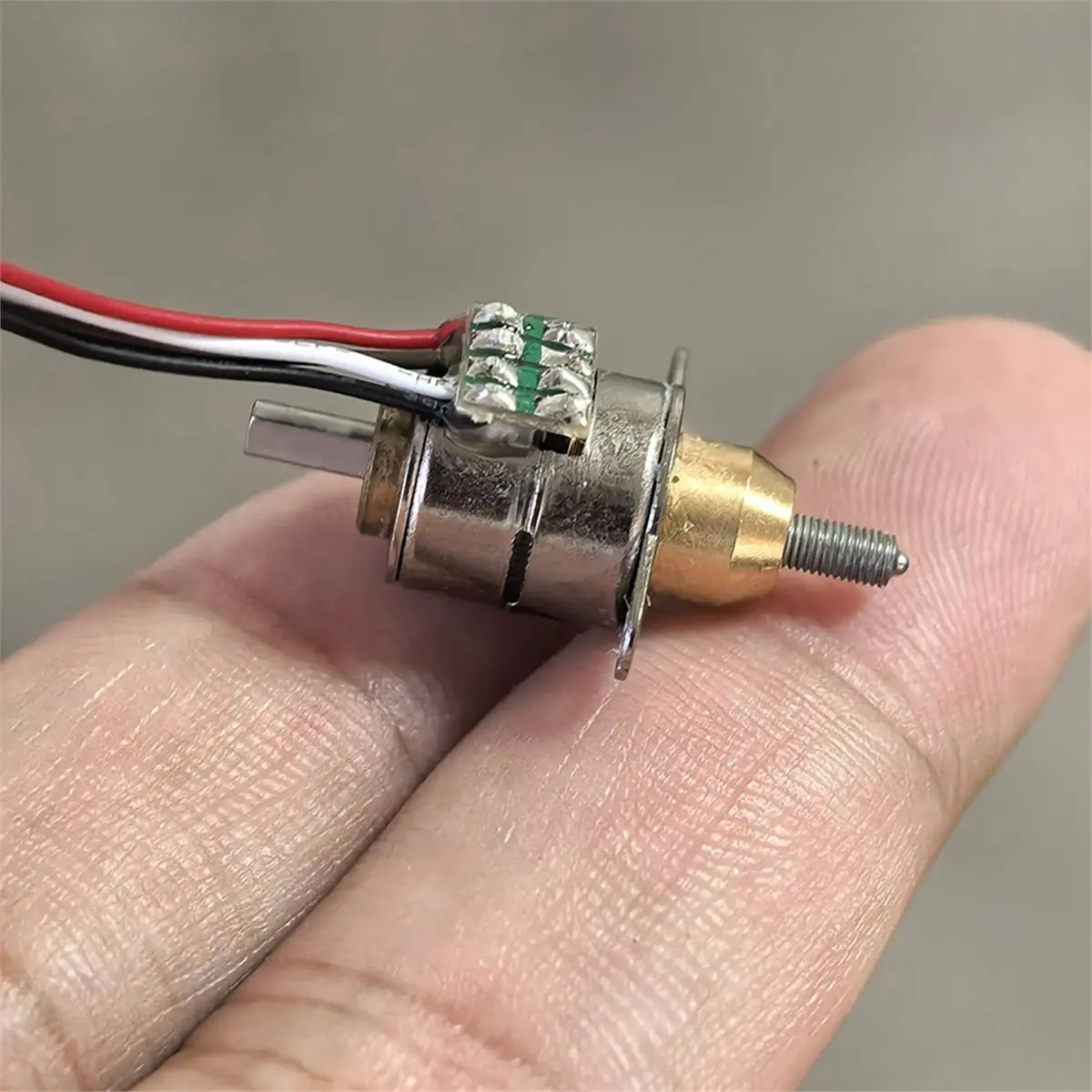 X14A& DC 5V 2-Phase 4-Wire 10mm Implementing Push-Pull Stepper Motor Stroke 6mm Linear Actuator,Screw-Driven Linear Motor