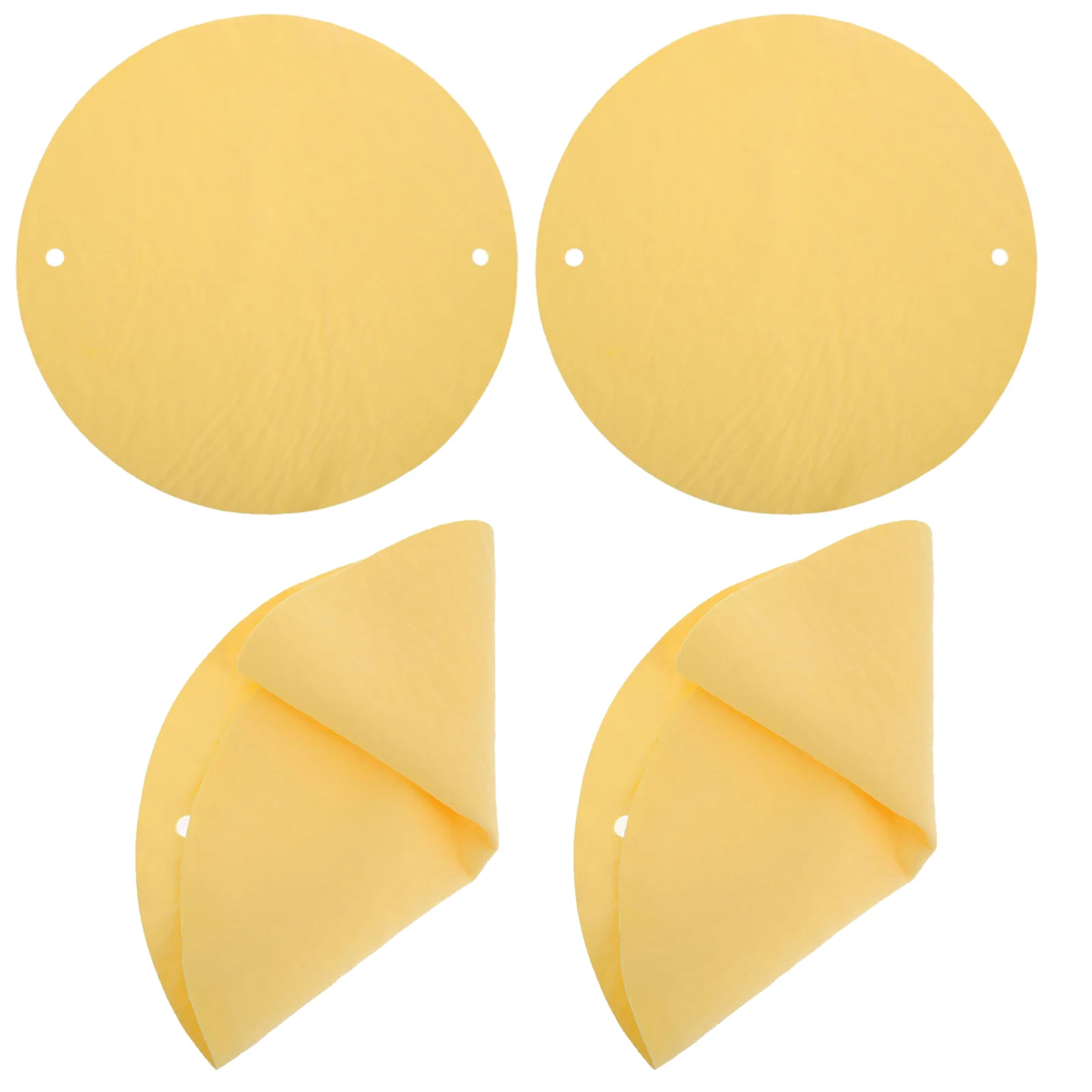 

4Pcs Pva Pottery Absorbent Pad Round Clay Throwing Cloth High Absorption for Trimming Ceramic Tools Pottery Pva Absorbent Towel